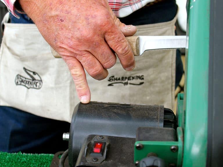 JackKnife Blade Sharpening Gulley Greenhouse
