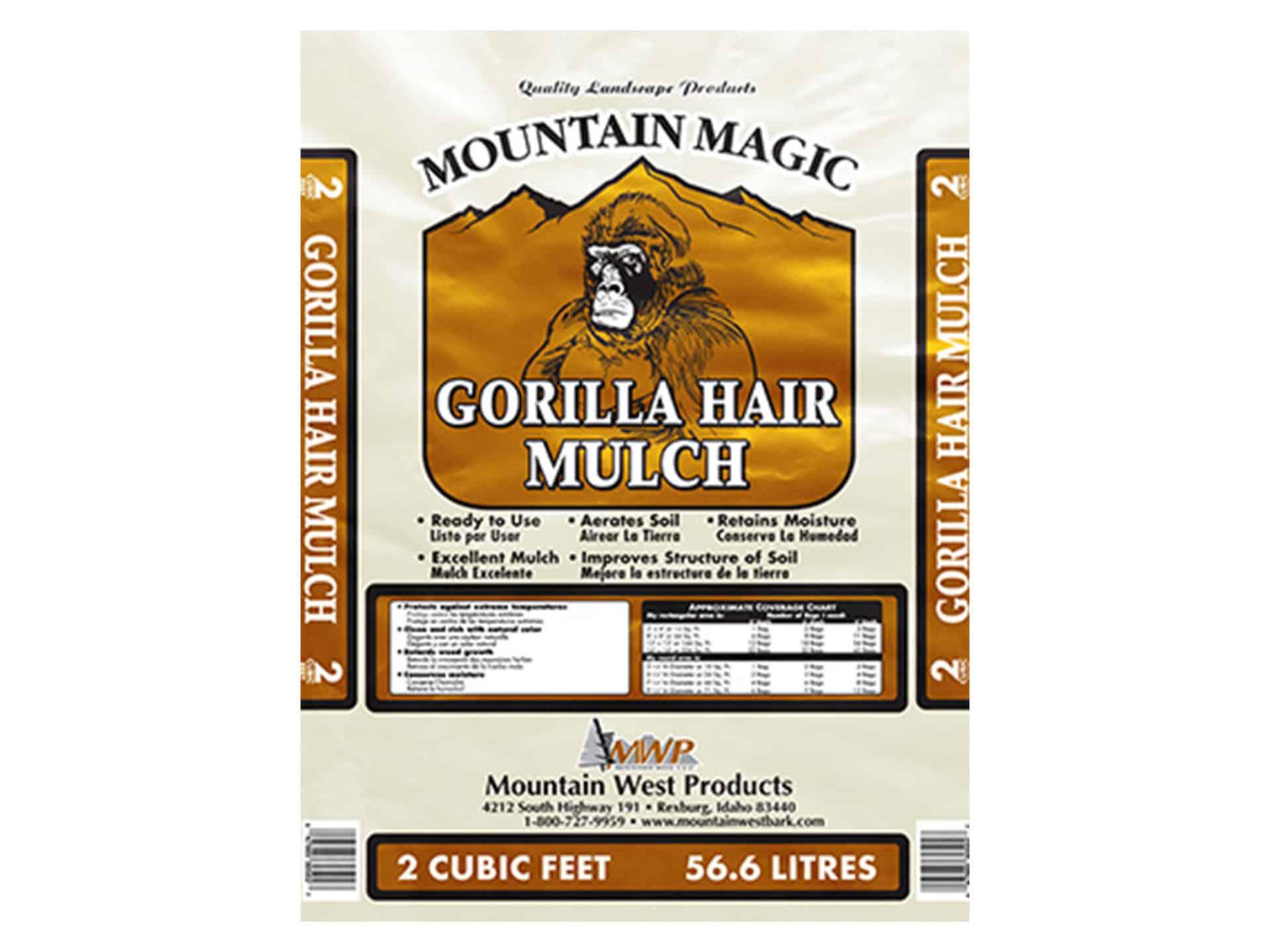 Gorilla Hair Mulch 2cuft Gulley Greenhouse